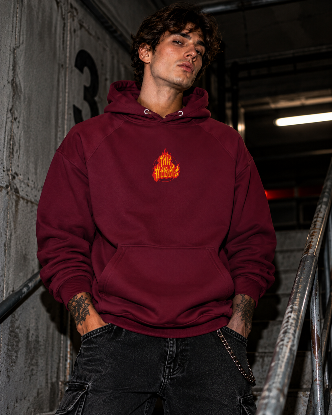 Unisex Bio-Raglan-Hoodie