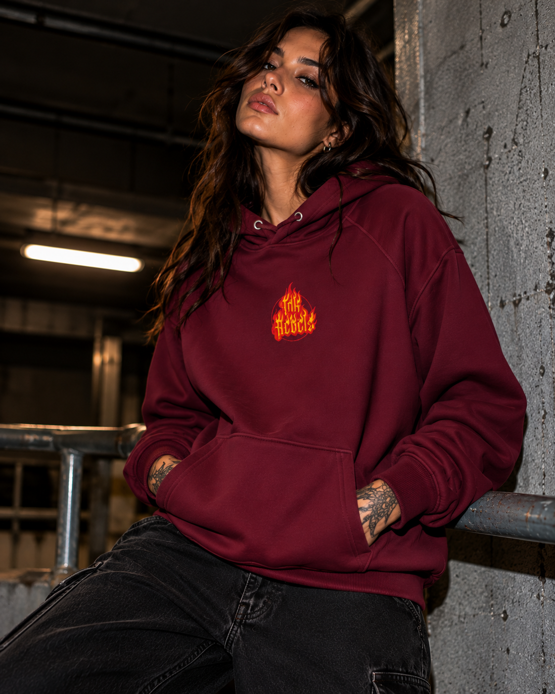 Unisex Bio-Raglan-Hoodie