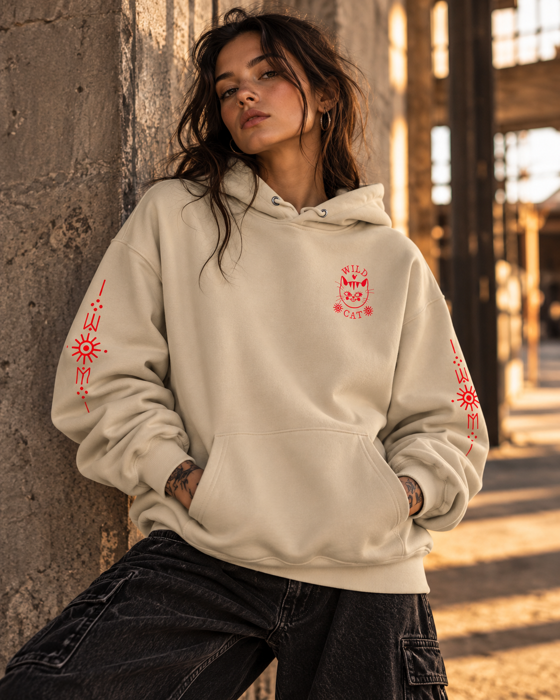 Unisex BIO-Hoodie Wild CAT